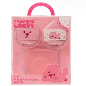 MINISO Zanmang Loopy Pink Makeup Sponge Set